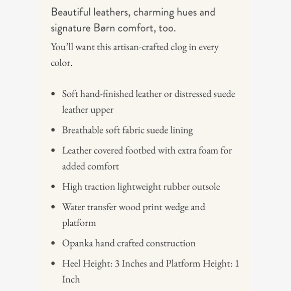 NIB Born Nola 9M Tan Distressed Suede Clogs Leather Open Back - Picture 12 of 12